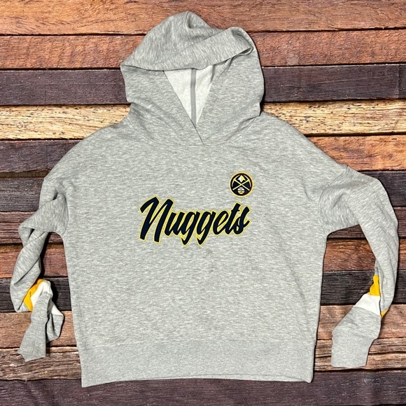 Denver Nuggets Stitched Womens NBA Basketball Hoodie Pullover Sweatshirt - Picture 1 of 4